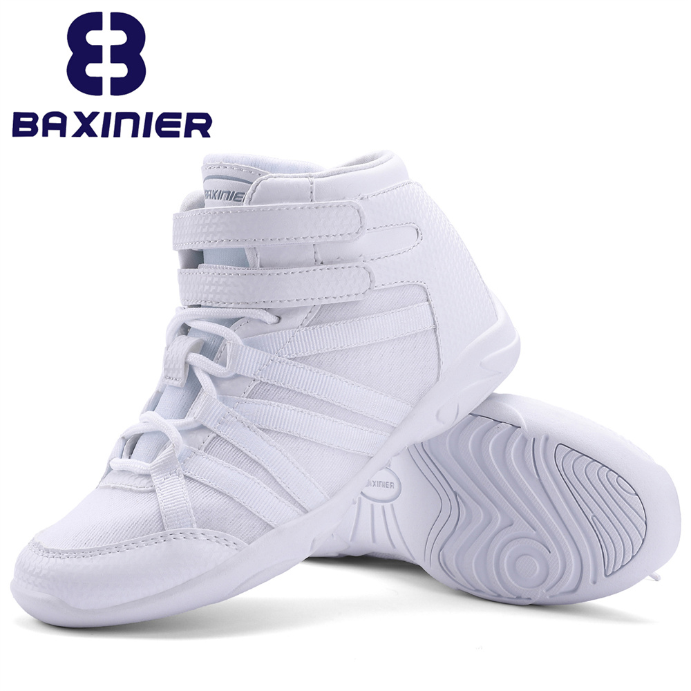 Badminton Youth - BAXINIER Girls White High Top 치어