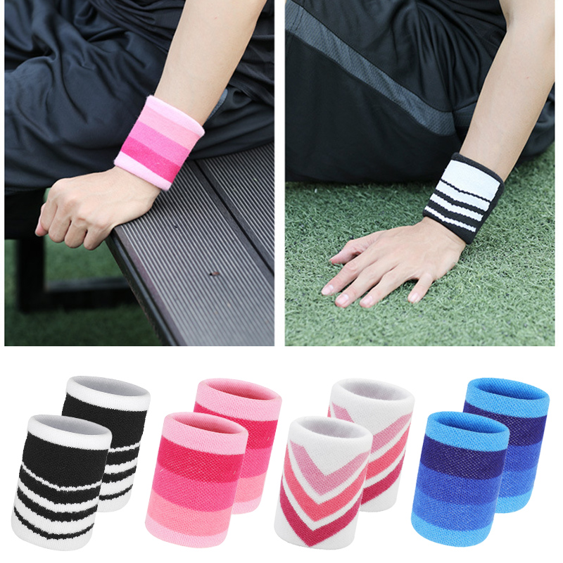 Wristband Pair Sweat - 성인 및 어린이용 스포츠 땀 밴드