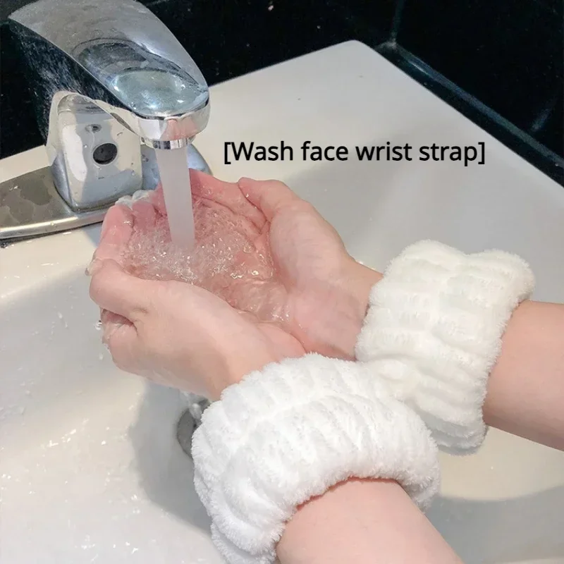Wristband Pair Sweat - 2개 한 쌍 세안 및 손목