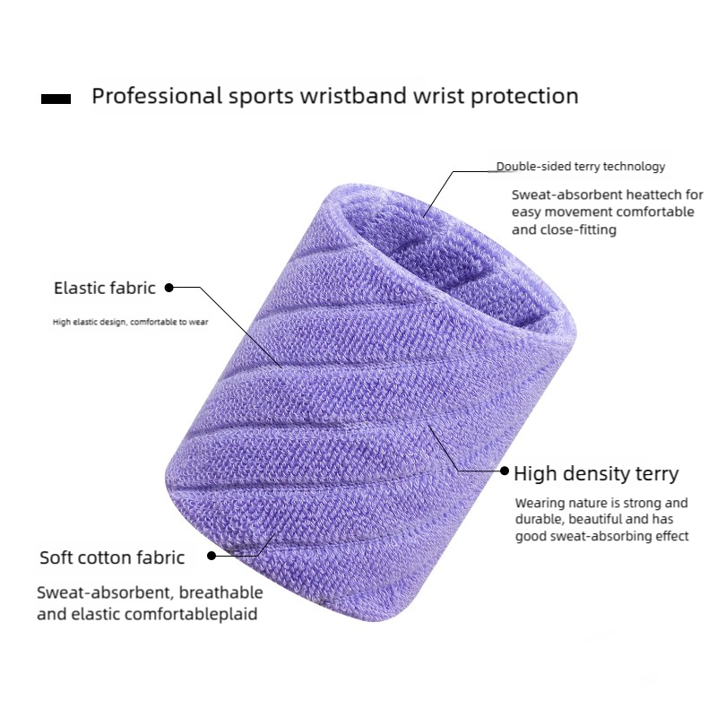 1 쌍 코튼 탄성 팔찌 성인 어린이 지원 손목 받침대  - Wristband Pair Sweat 리뷰 및 가격