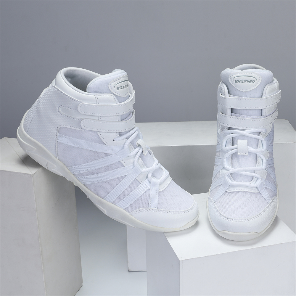 BAXINIER Girls White High Top  - Badminton Youth 리뷰 및 가격