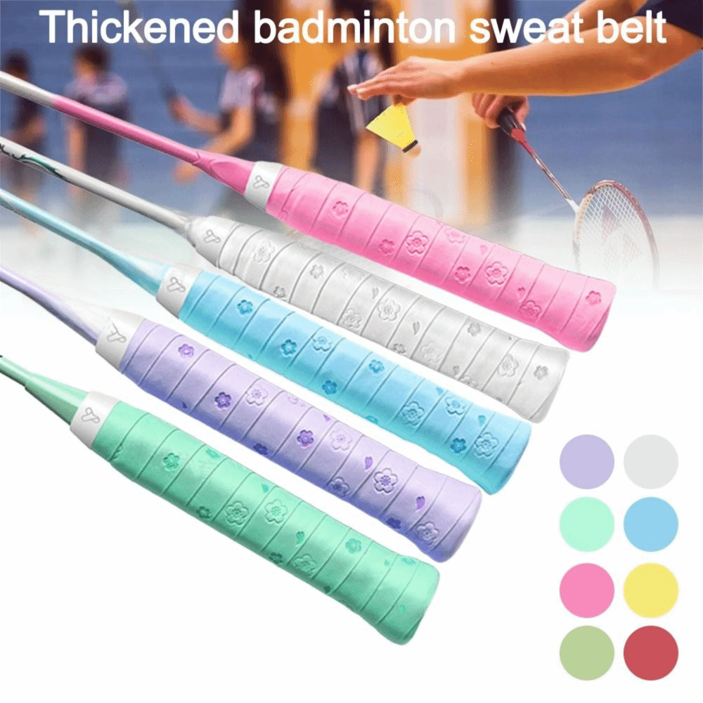 새로운 PU 배드민턴 핸들 랩 테이프 미끄럼 방지 땀  - Badminton Player 리뷰 및 가격