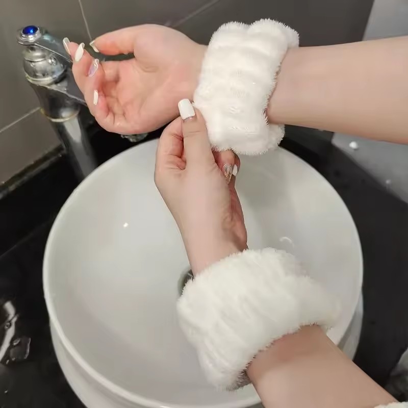 패션 2개 세트 세안 및 손목 밴드 물 흡수 땀 닦기  - Wristband Pair Sweat 리뷰 및 가격