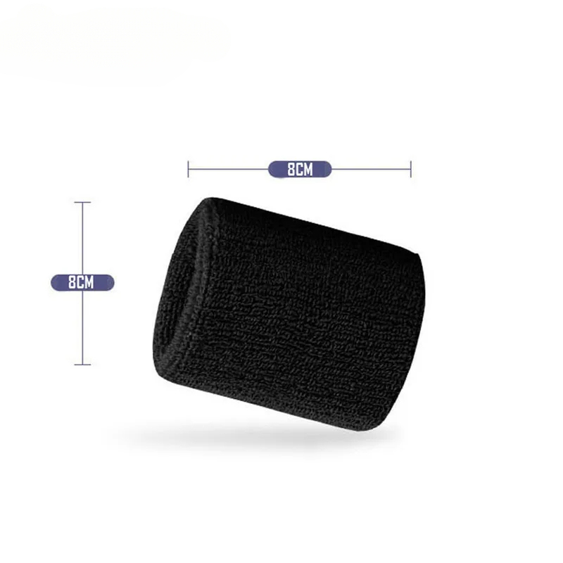 1 쌍의 스포츠 손목 밴드 면 스웨트밴드 손목 밴드 테 - Wristband Pair Sweat 리뷰 및 가격