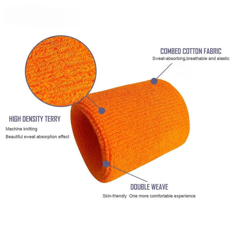 1 쌍의 스포츠 손목 밴드 면 스웨트밴드 손목 밴드 테 - Wristband Pair Sweat 리뷰 및 가격