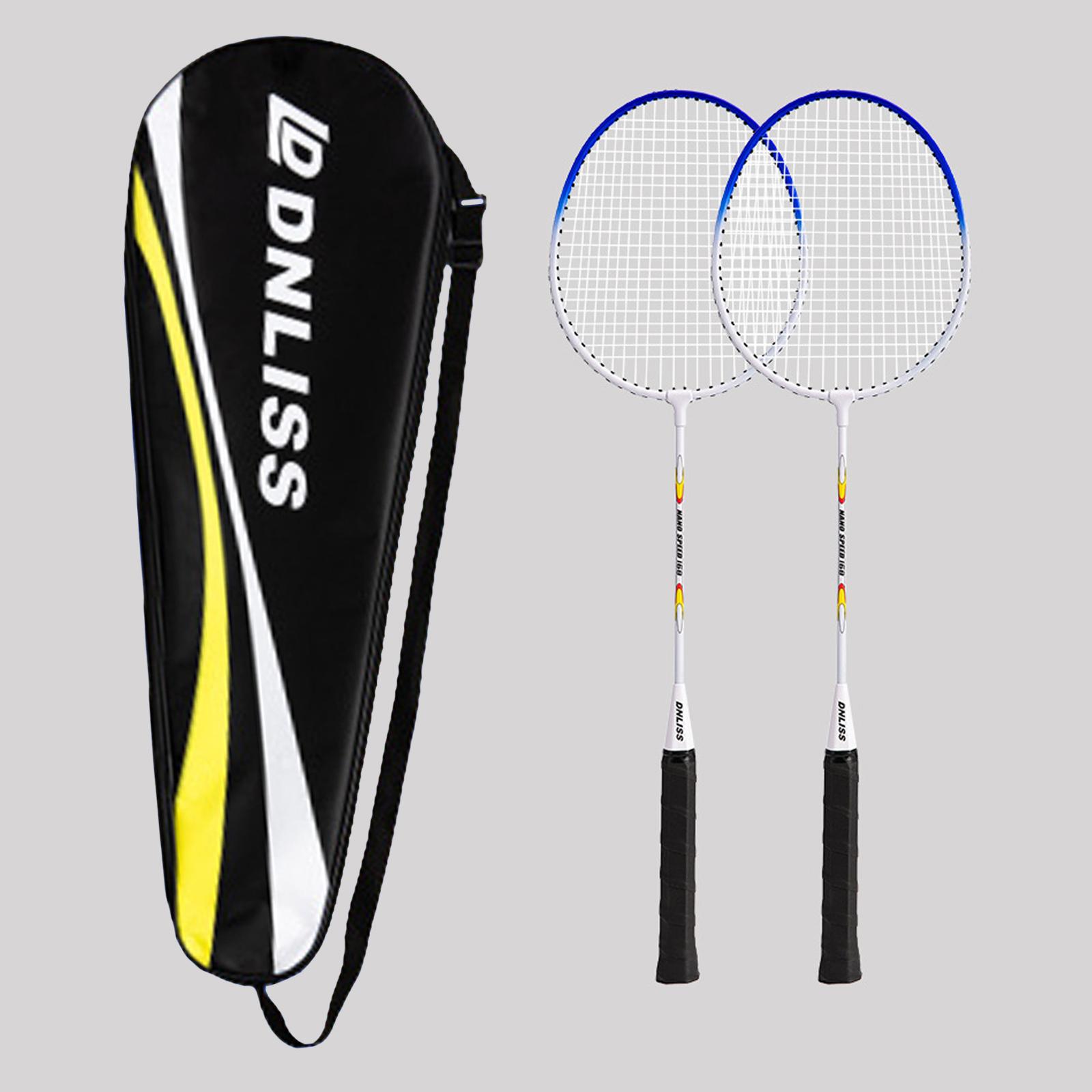 철 합금 배드민턴 라켓 청소년 성인용 이중 내구성 라켓 - Badminton Youth 리뷰 및 가격