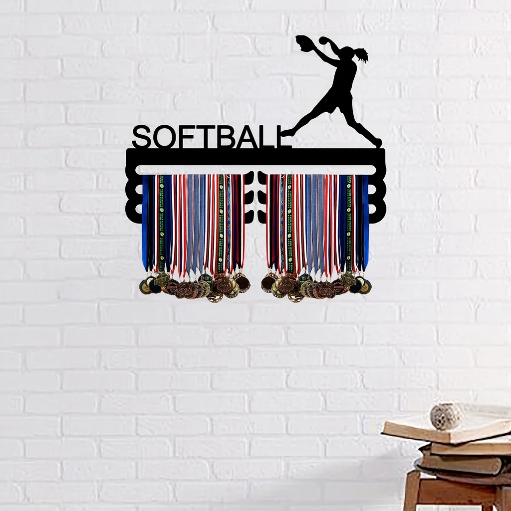 CIFBUY 금속 벽 예술 스포츠 메달 걸이 소프트볼  - Badminton Quotes 리뷰 및 가격