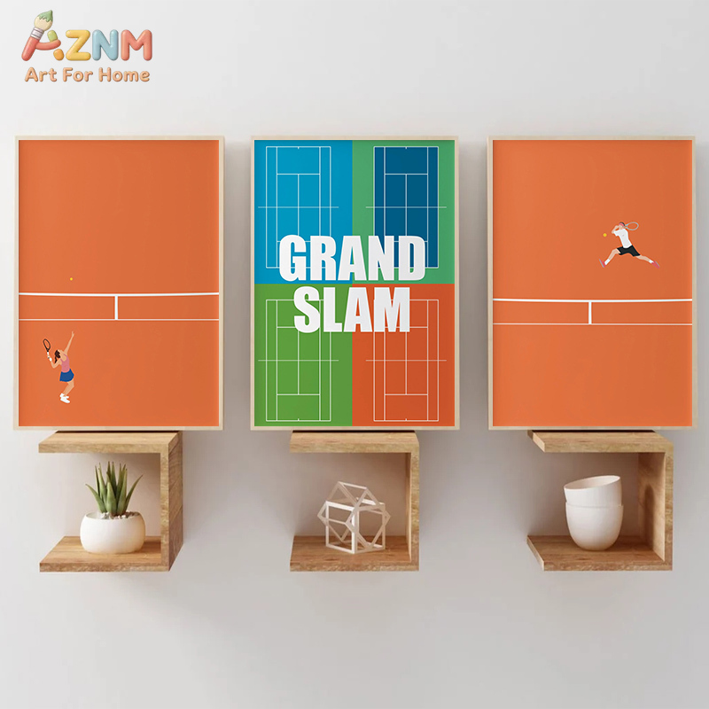 AZNM 미니멀리스트 스포츠 테마 캔버스 벽 예술 농구 - Badminton Quotes 리뷰 및 가격